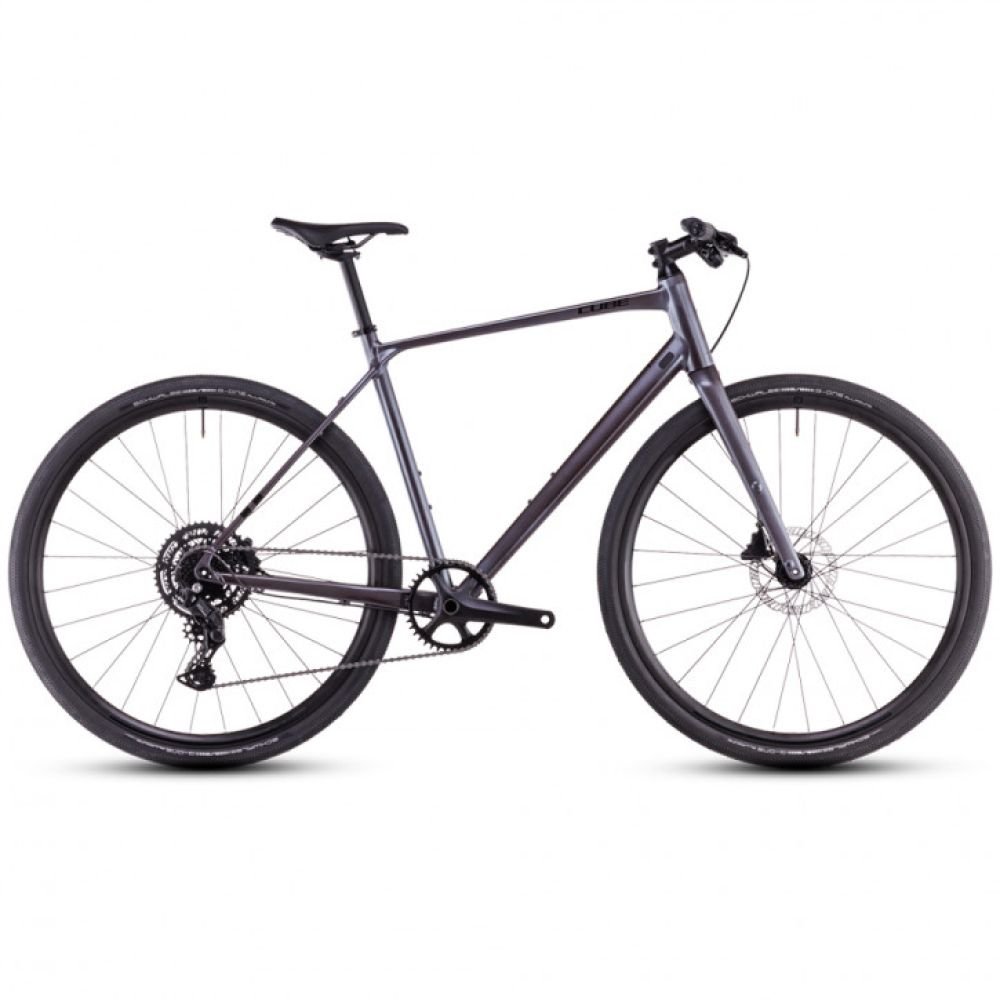 Cube Nulane ONE mineralgrey´n´black 2025 - RH 56 cm