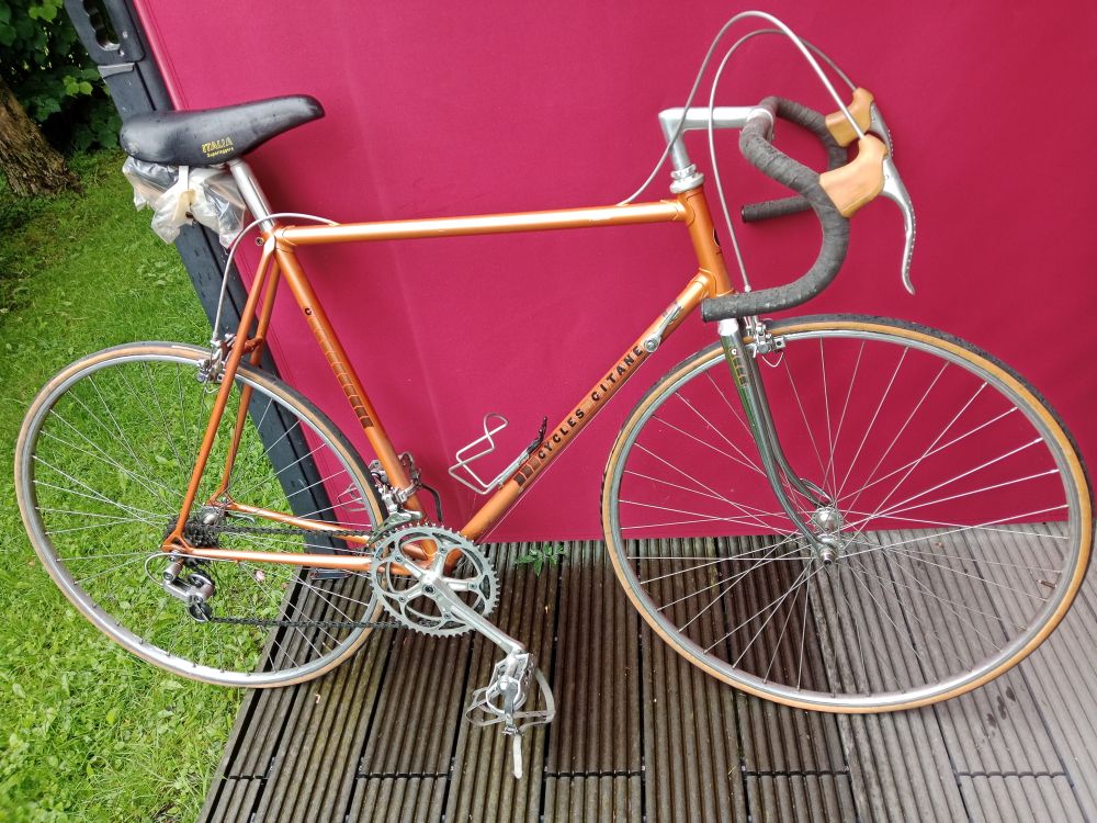 Nostalgie Rennrad  Cycles Gitane.