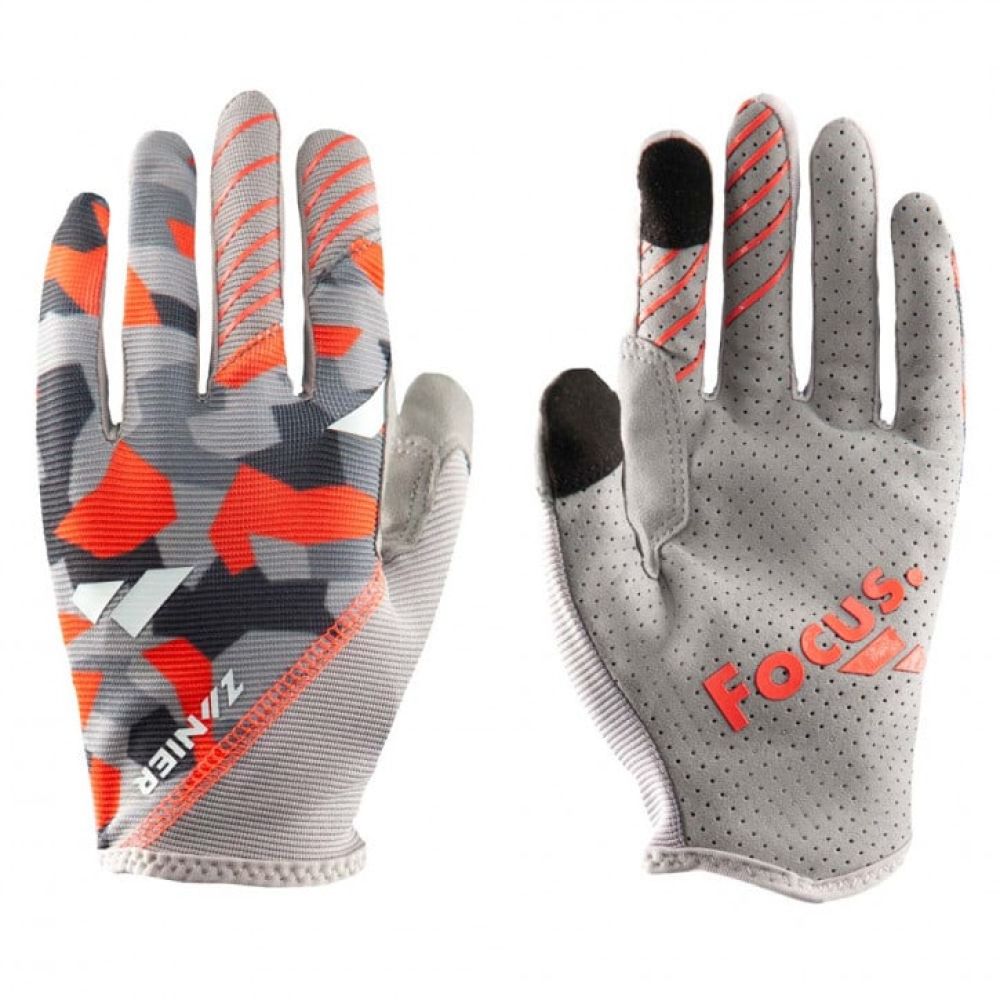 Zanier Gloves SHREDDER camo-rot S