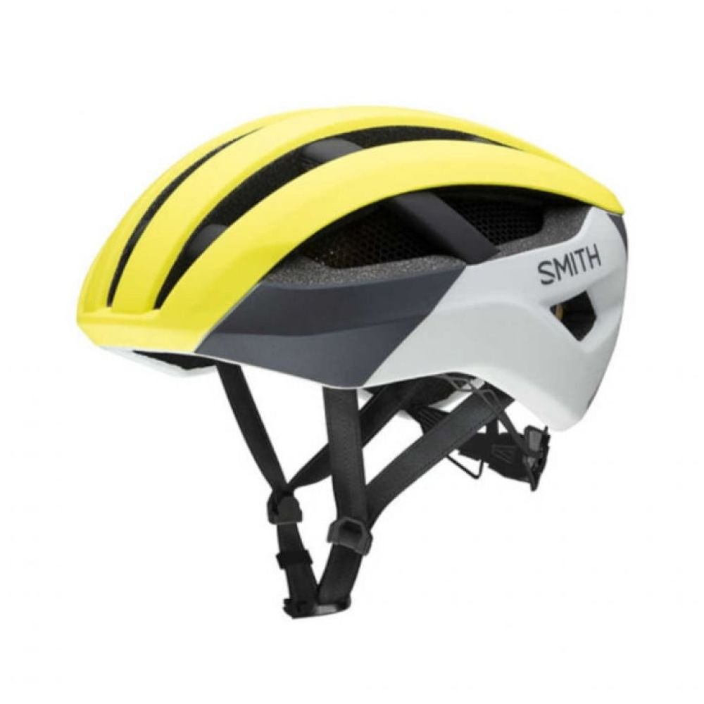Smith Fahrradhelm Network MIPS matte neon yellow viz 59-62