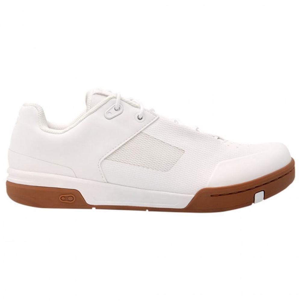 Crankbrothers Schuhe Stamp Lace white/white - gum outsole EUR 45