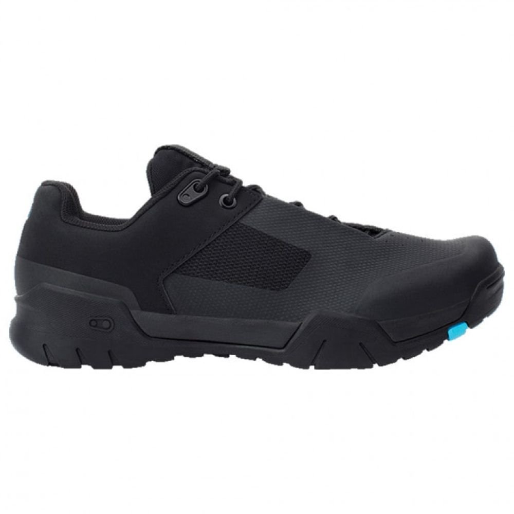 Crankbrothers Shoes Mallet E Lace Clip-in black/blue - black Outsole EUR 40