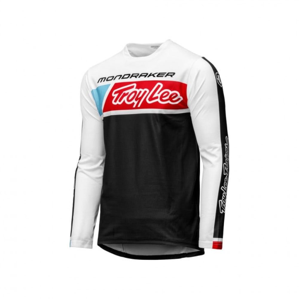 Mondraker Sprint Jersey Icon White by Troy Lee Designs L