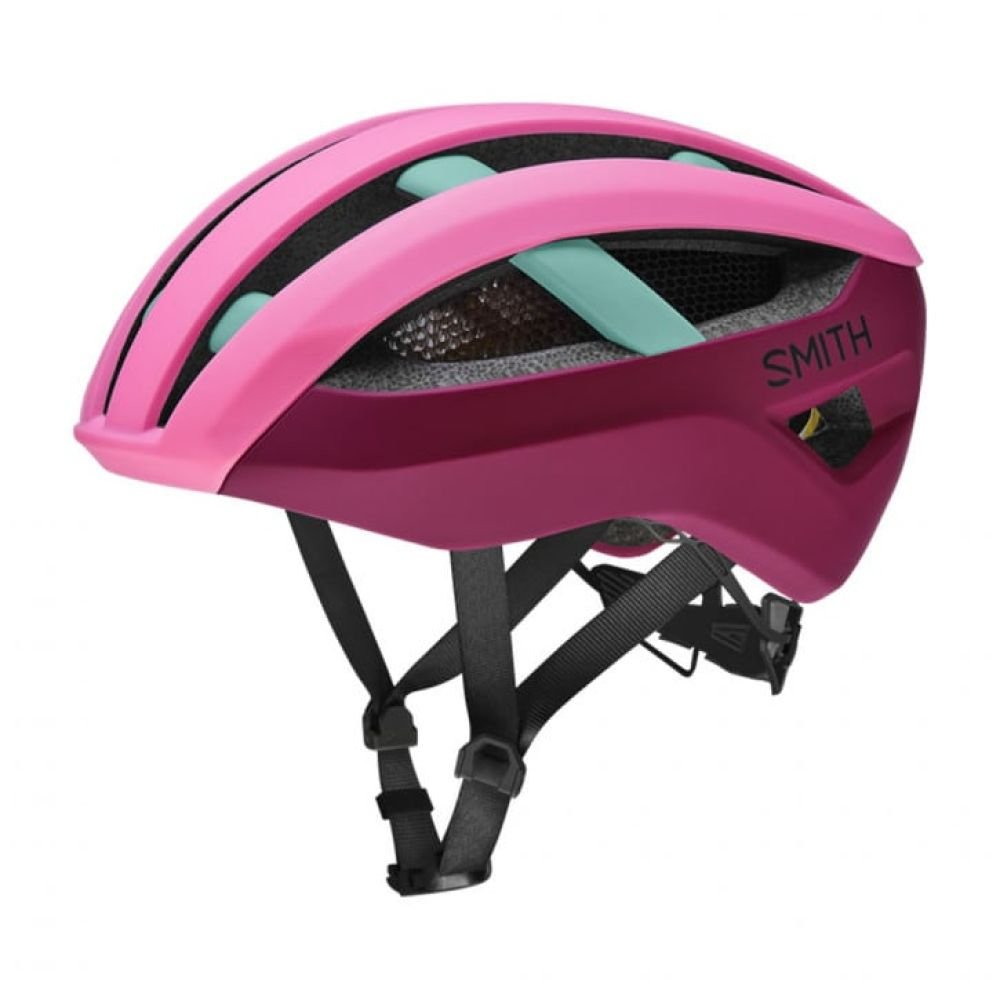 Smith Fahrradhelm Network MIPS Matte Flamingo Merlot 55-59