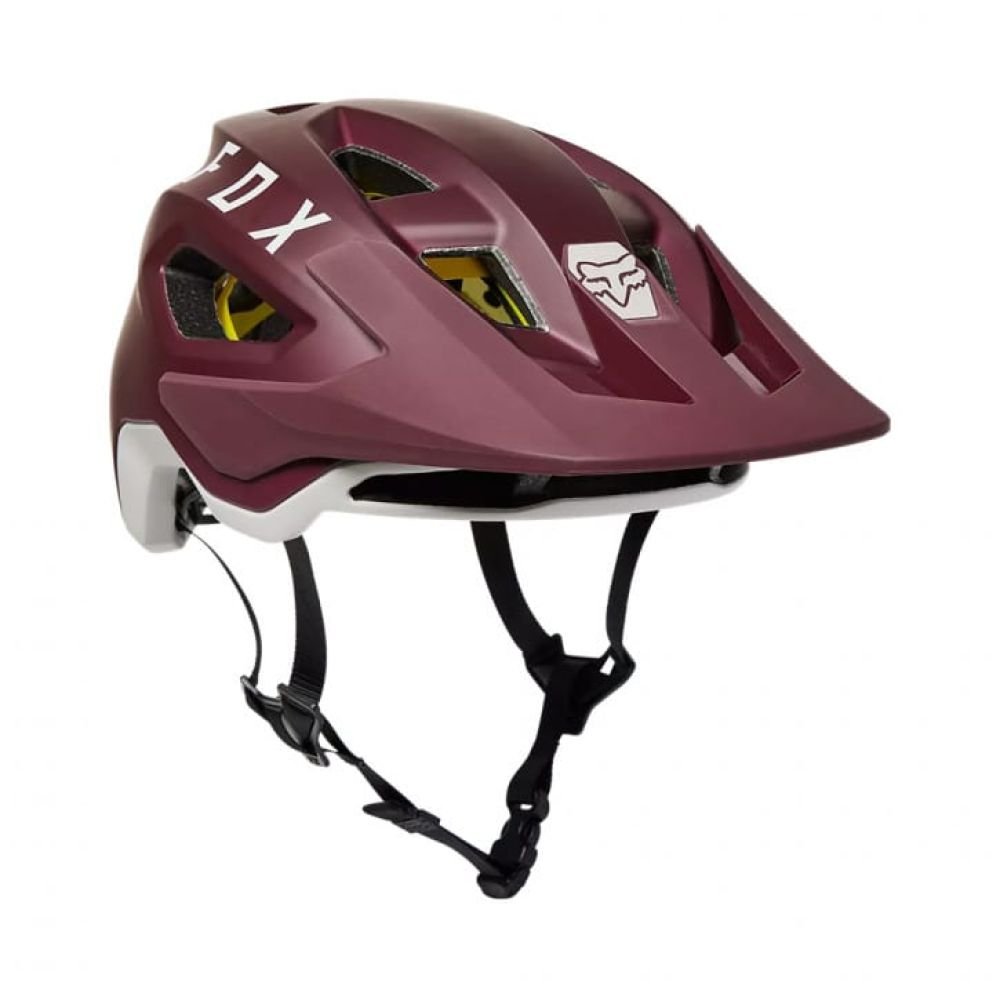 Fox Helm Speedframe dark maroon L