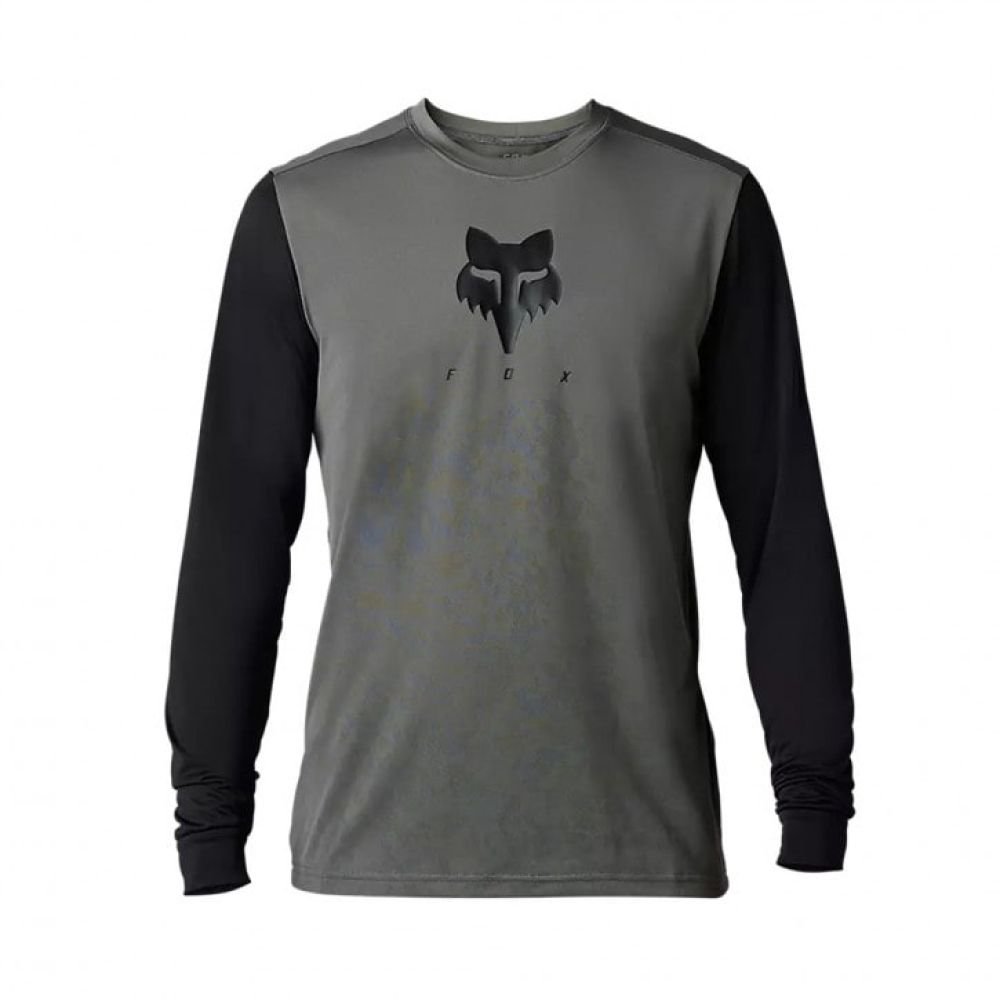 Fox Ranger Tru Dri LS Jersey pewter - L
