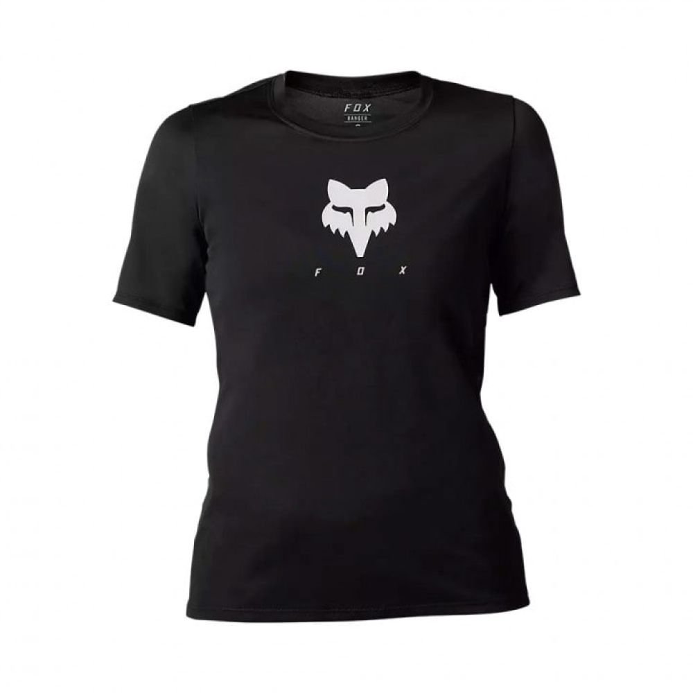 Fox Womens Ranger Tru Dri SS Jersey black - M