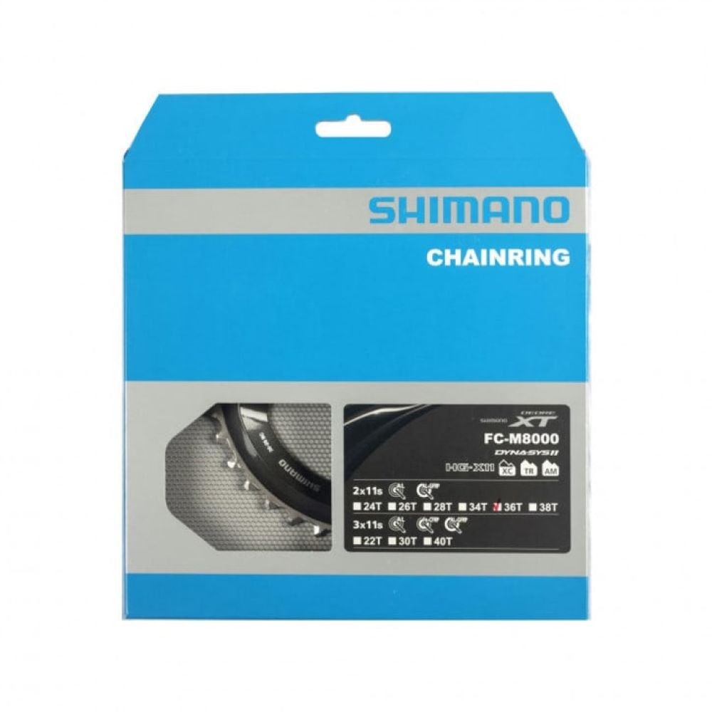Shimano Kettenblatt Deore XT FC-M8000 36T.