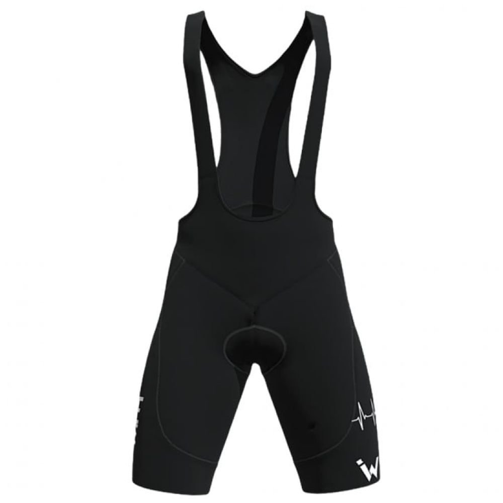IW Cycling Wear Power Bib Short Black - S