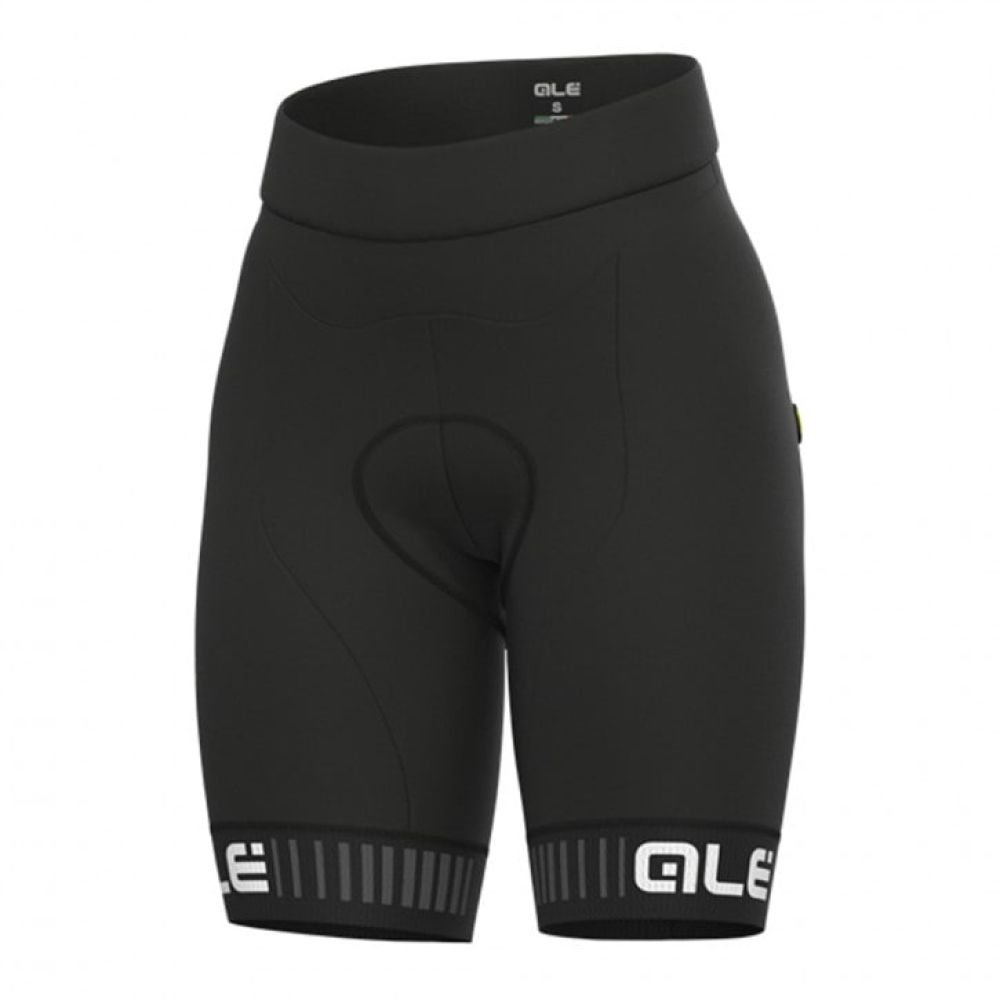 Ale Lady Shorts Traguardo Pragma black white - XS