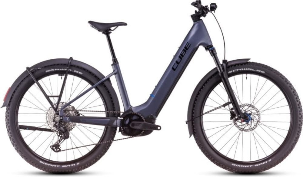 Cube Reaction Hybrid Pro 800 Allroad metallicgrey´n´black 2025 Easy Entry - RH-XL