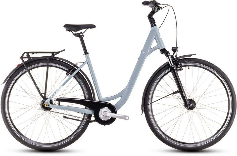 Cube Town ONE - polargrey-white Rahmengröße: 45 cm