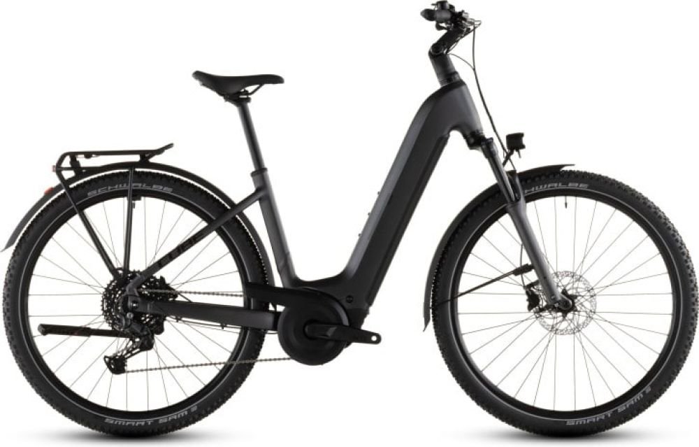 Cube Nuride Hybrid Performance 600 slabgrey´n´black 2026 Easy Entry - RH 54 cm