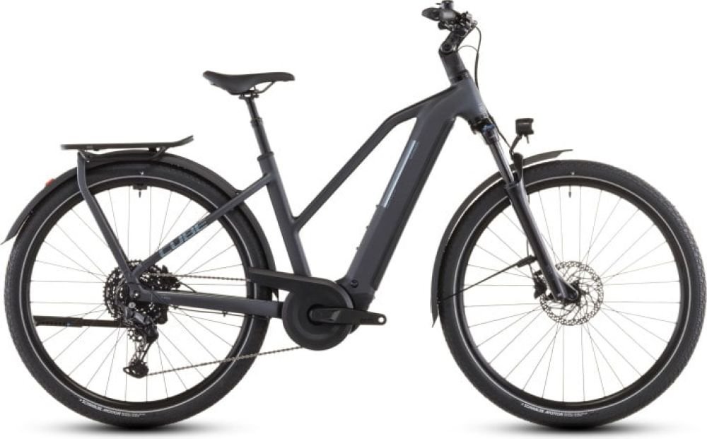 Cube Kathmandu Hybrid ONE 800 metallicgrey´n´grey 2026 Trapeze - RH 50 cm