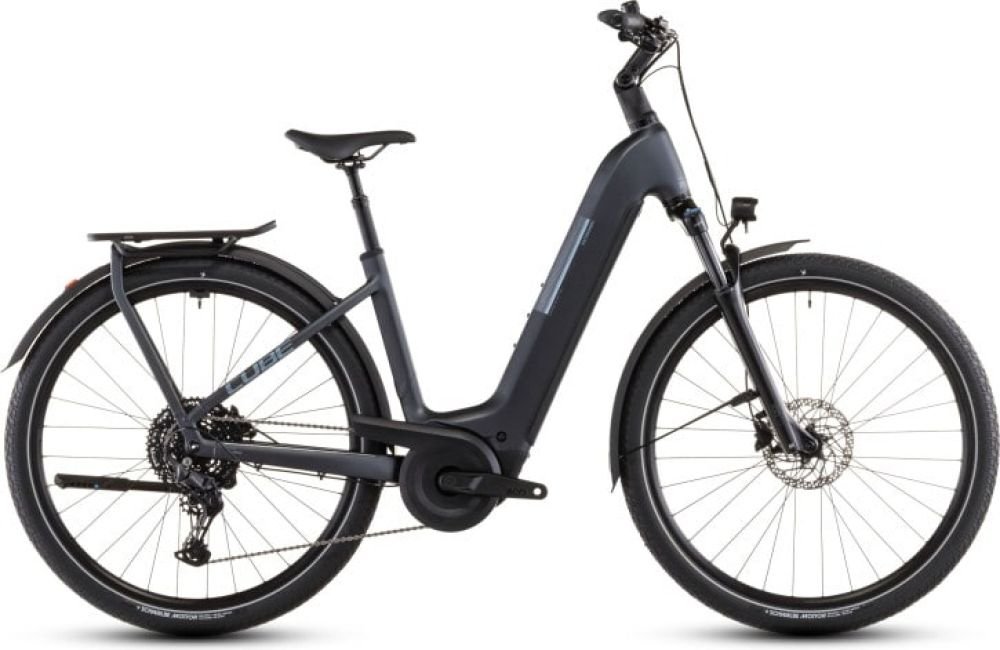 Cube Kathmandu Hybrid ONE 800 metallicgrey´n´grey 2026 Easy Entry - RH 50 cm