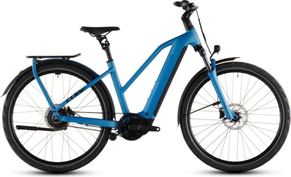 Cube Kathmandu Hybrid Comfort Pro 800 azure´n´black 2026 Trapeze - RH 50 cm