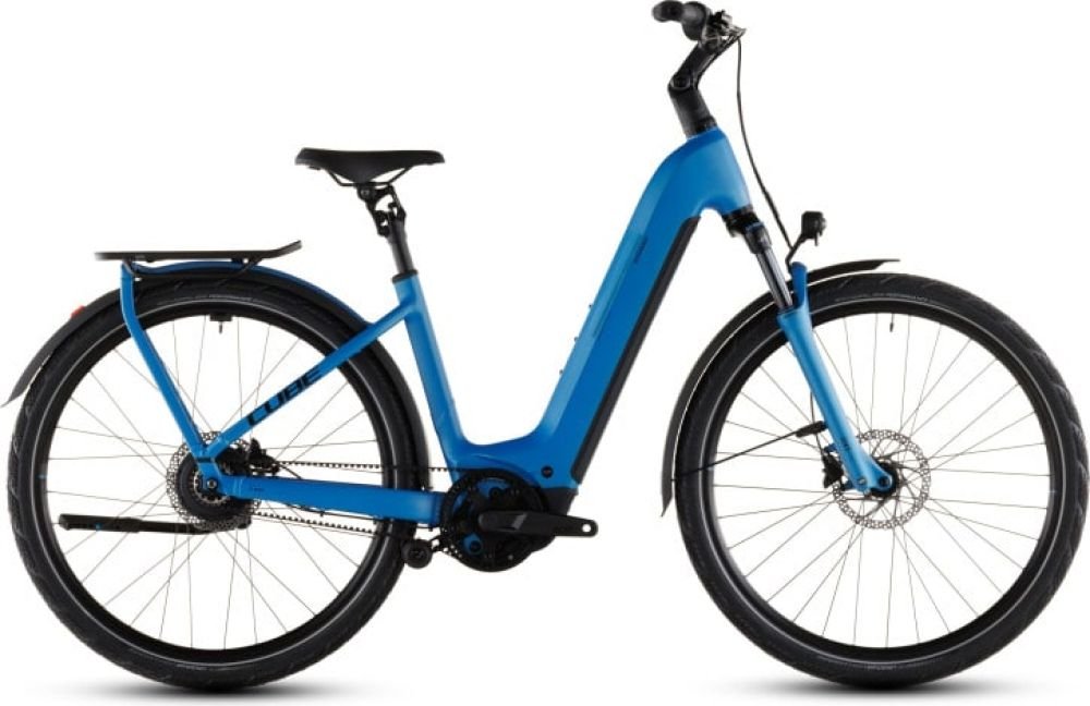 Cube Kathmandu Hybrid Comfort Pro 800 azure´n´black 2026 Easy Entry - RH 46 cm