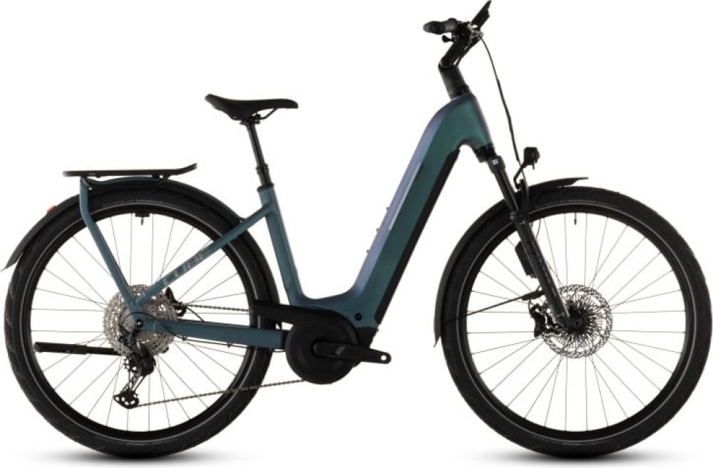 Cube Kathmandu Hybrid EXC 800 smaragdgrey´n´prism 2026 Easy Entry - RH 54 cm