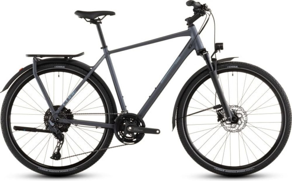 Cube Kathmandu EXC metallicgrey´n´chrome 2026 - RH 54 cm