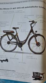 Produktbild 1 von Damen E-Bike Winora AGT 2015 mit automatischer Schaltung