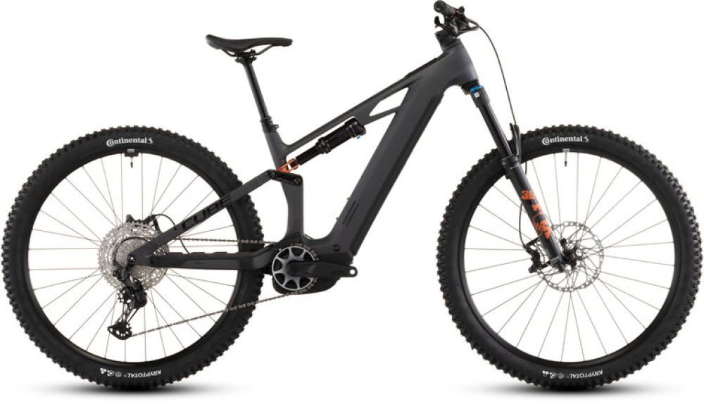 Cube Stereo Hybrid ONE44 HPC SLX 800 - slabgrey-orange Rahmengröße: L