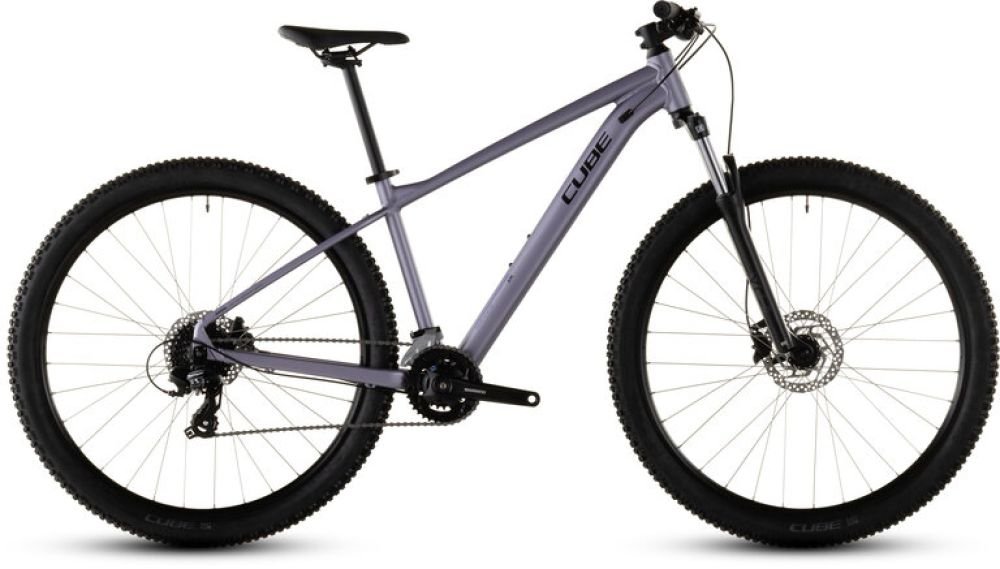 Cube Aim ONE - lightpurple-chrome Rahmengröße: L