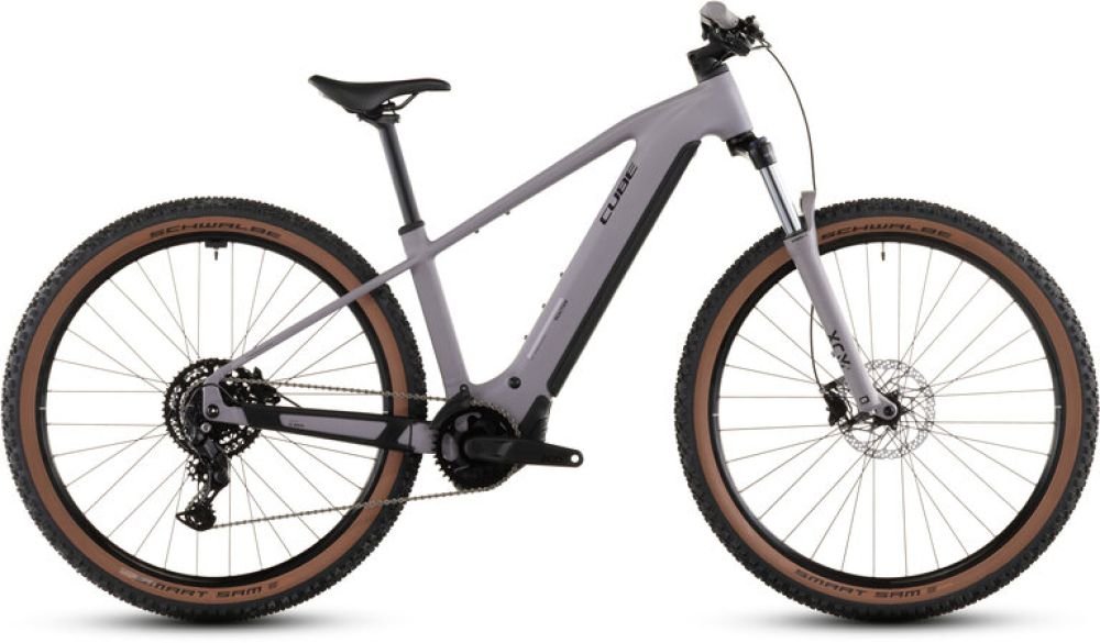 Cube Reaction Hybrid Performance 600 - plumgrey-black Rahmengröße: S