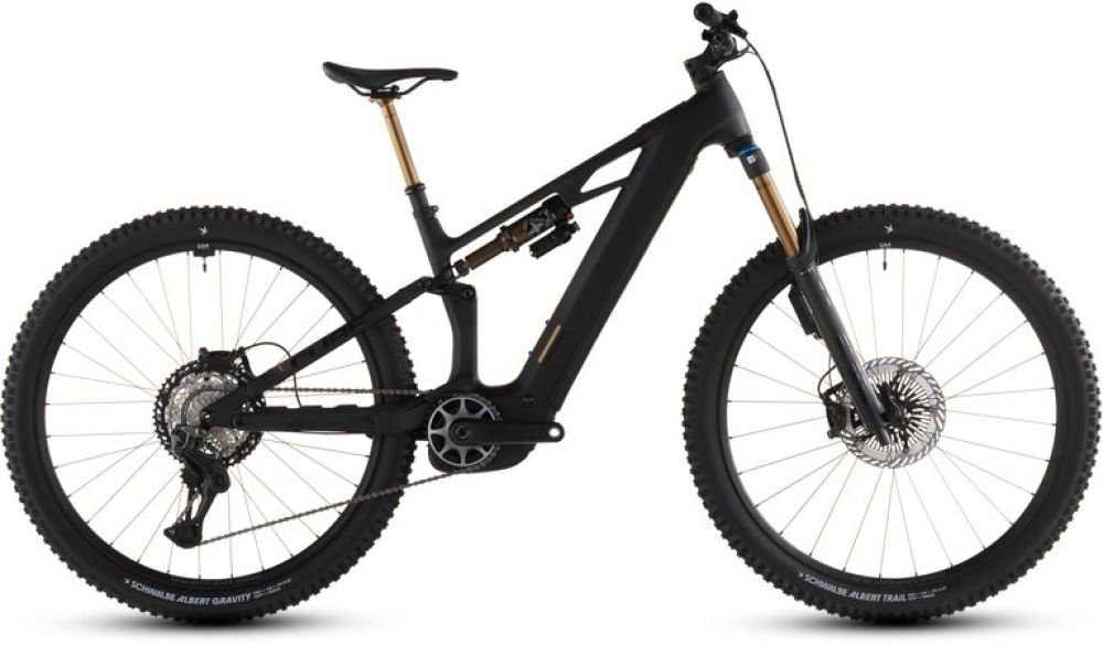 Cube Stereo Hybrid ONE44 HPC AT 800 - carbon-gold Rahmengröße: S