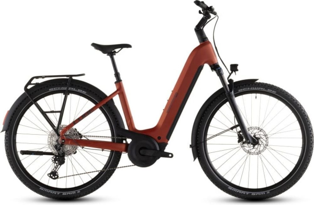 Cube Nuride Hybrid Pro 800 chilli´n´black 2026 Easy Entry - RH 58 cm