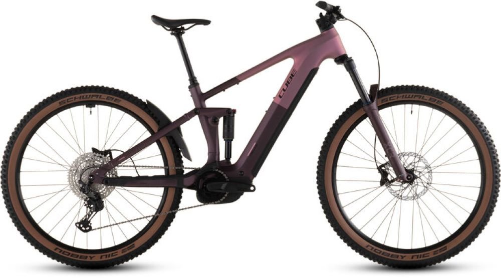Cube Stereo Hybrid ONE44 Pro 800 - shiftblush-raisin Rahmengröße: S