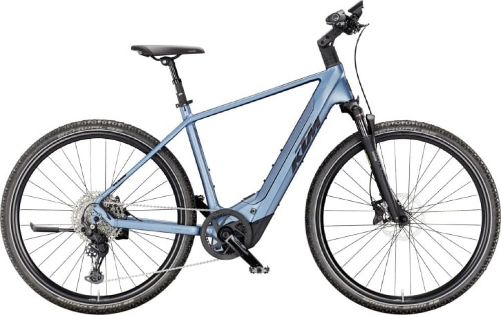 KTM Macina Cross CX 810 H steel blue 2026 - RH 51 cm
