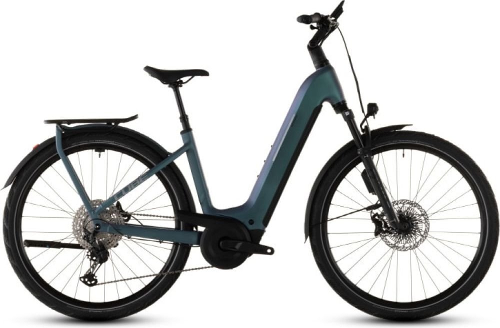 Cube Kathmandu Hybrid EXC 800 smaragdgrey´n´prism 2026 Easy Entry - RH 62 cm