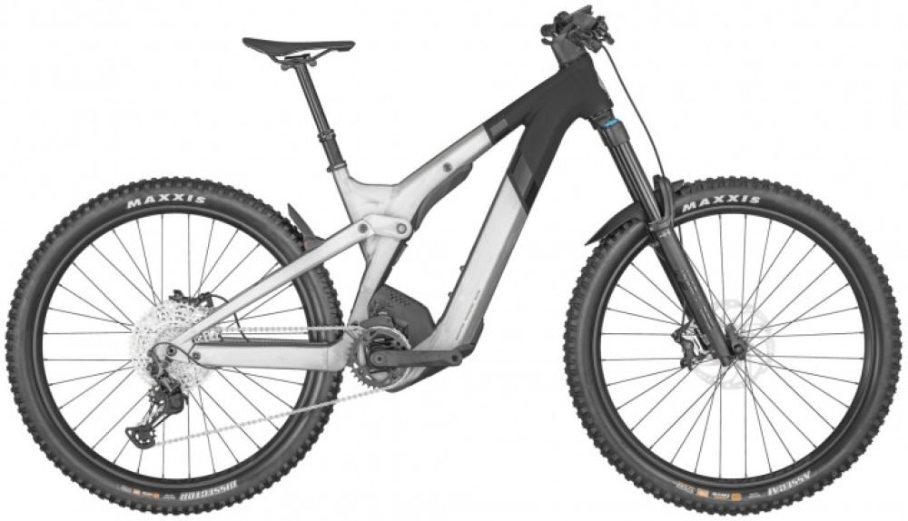Scott Patron eRide ST 910 raw alloy / black 2024 - RH-L