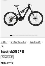 Produktbild 8 von Canyon Spectral ON8 900Watt + 720Watt Akku !