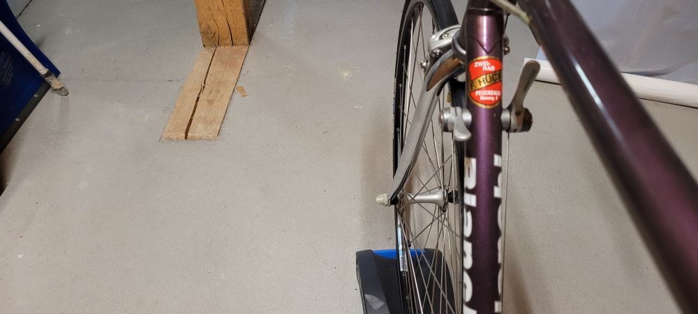 Altes Rennrad bianci 