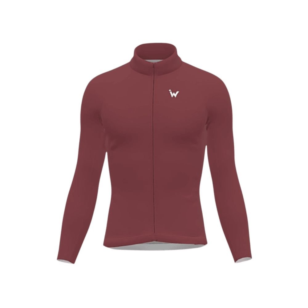 IW Cycling Wear Core Thermal Jersey 2.0 burgundy - S