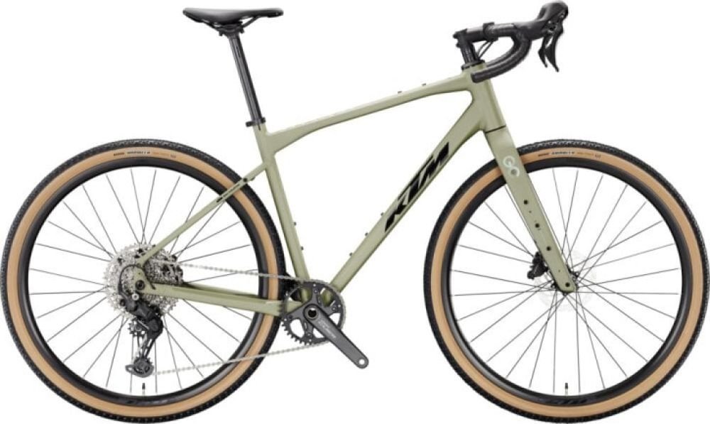 KTM Gravelator 25 mineral green 2026 - RH-S