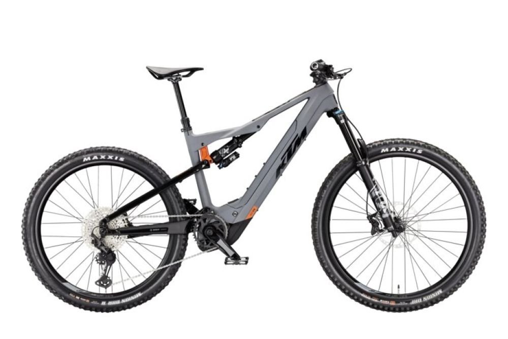 KTM Macina Kapoho Pro Ltd - grey-matt-flaming-black Rahmengröße: M