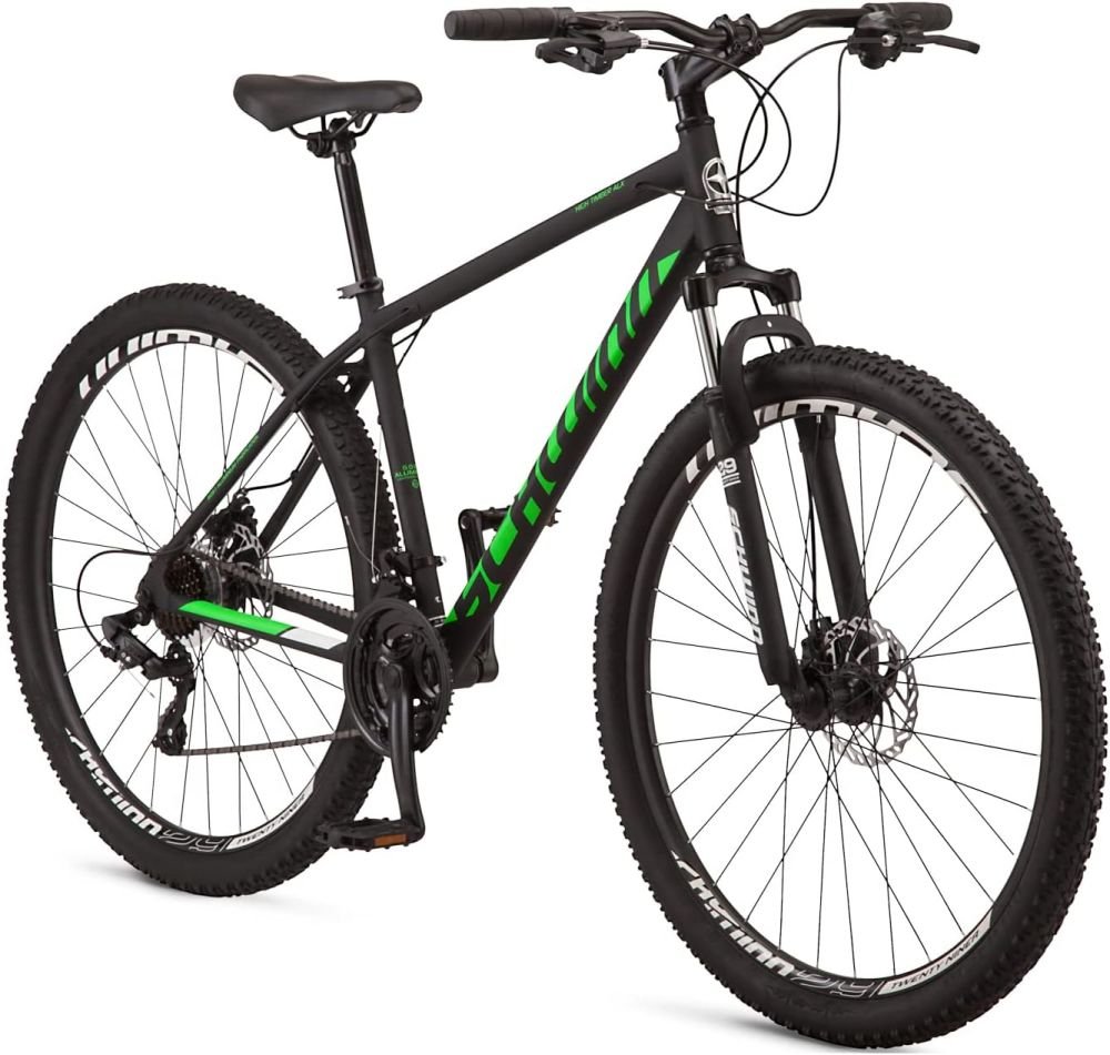 Schwinn High Timber Mountain Bike for Adult Youth Men Women Boys Girls, 24 to 29-Inch Wheels