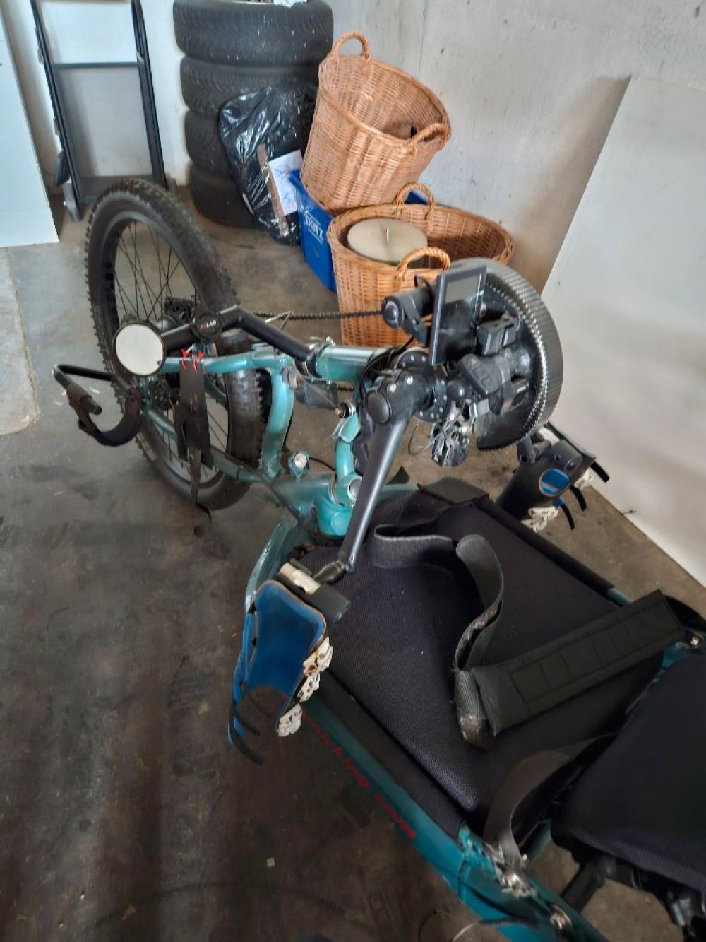 Handbike Schmicking E- Neuer Motor 500W