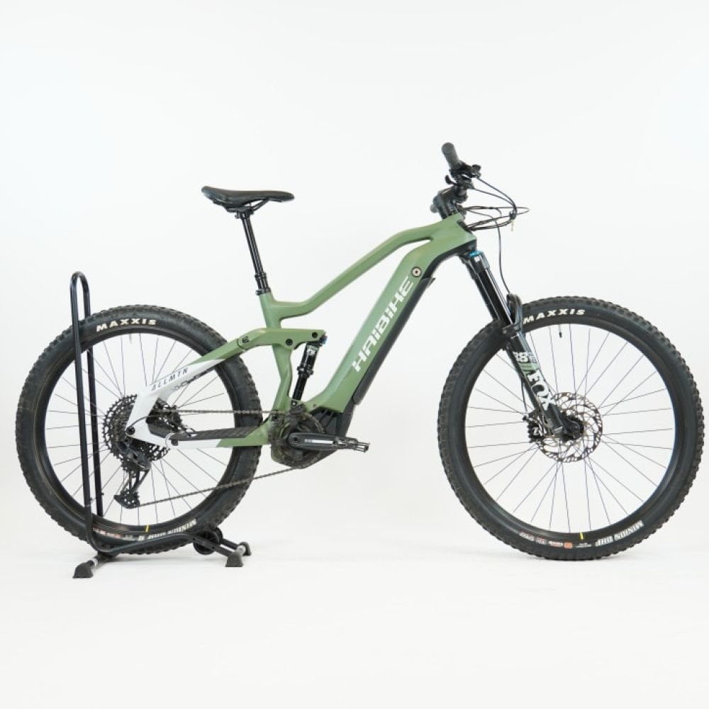 Haibike XDURO AllMtn 6 bamboo green/cool grey 2021 RH-M Gebrauchtrad