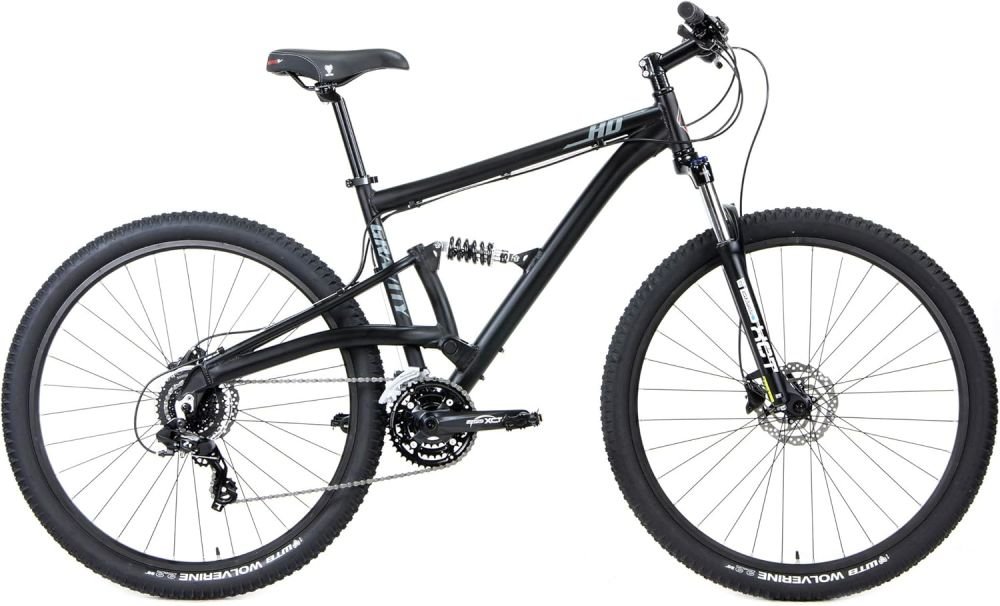 Gravity FSX 29 HD 1.0 Dual Full Suspension Mountain Bike with Disc Brakes Aluminum Frame