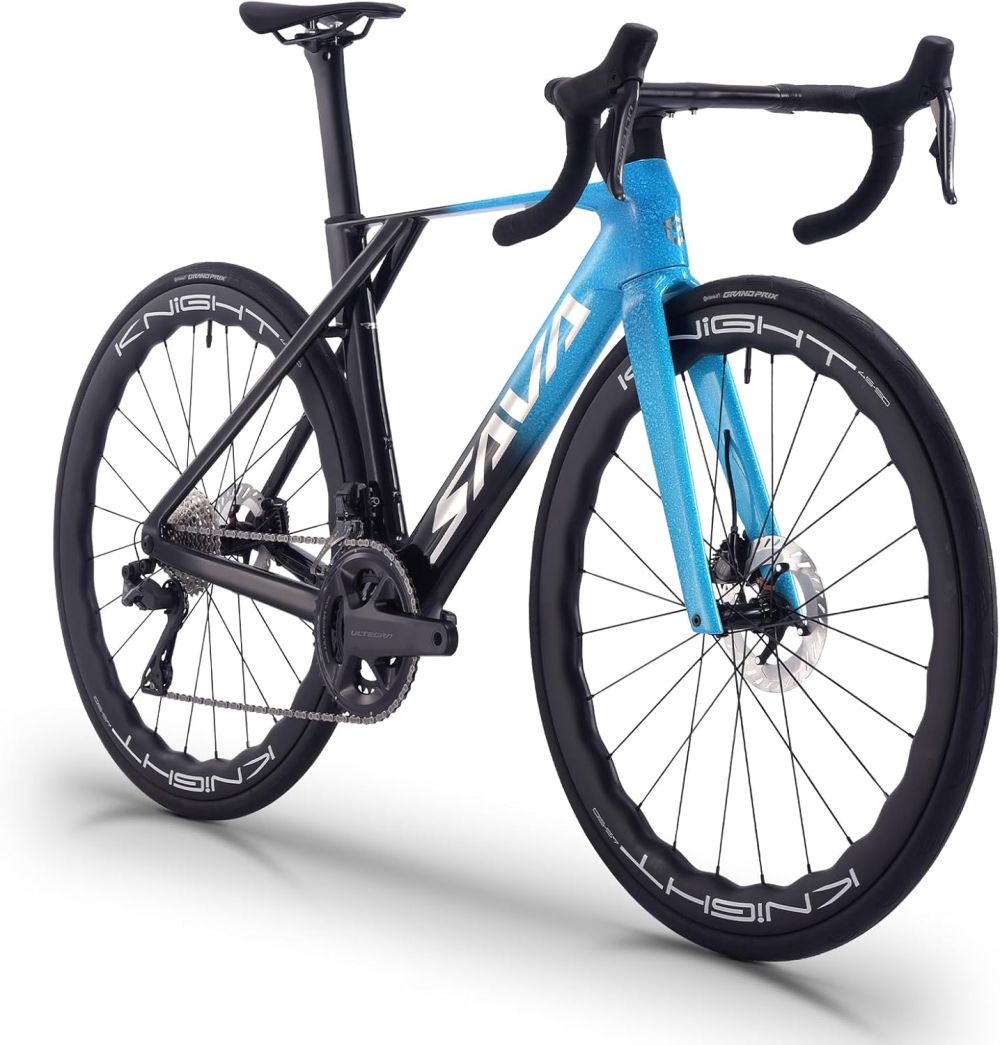 SAVADECK SLR8-Ultegra Full Carbon Road Bike, Carbon Fiber Frame Racing Bicycle with Shimano