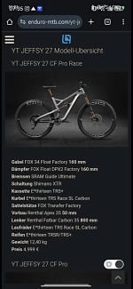 Produktbild 4 von YT Jeffsy CF Pro Race 2018