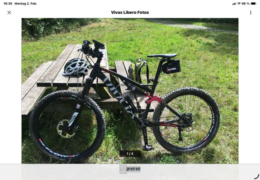 Vivax Libero 27,5" Alu-Moutain-Fully Hybrid Bike