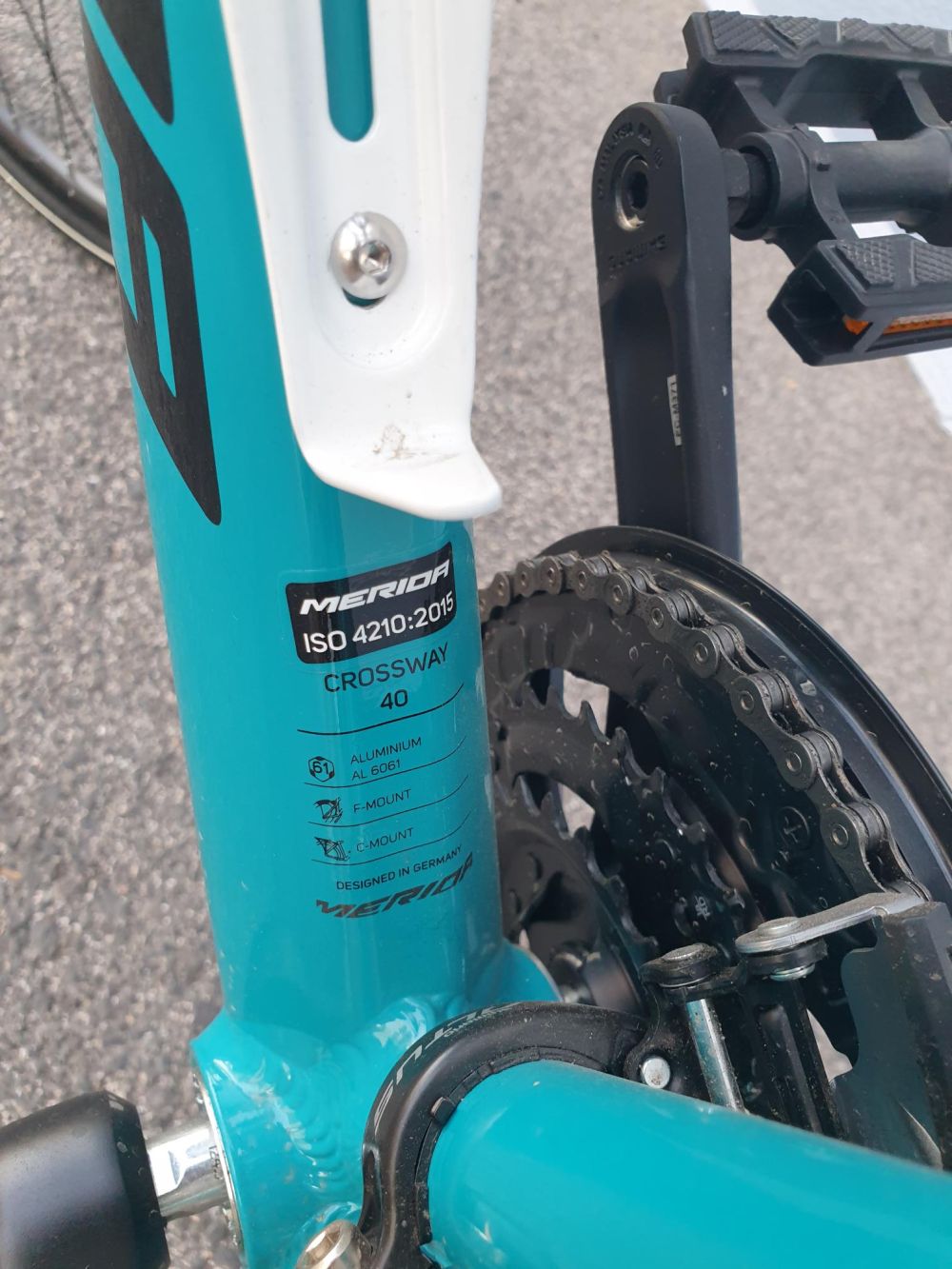 Merida Crossway 40 Trekkingbike inkl. Zubehör