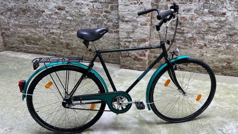 Bereit für die Fahrt zum Picknick 