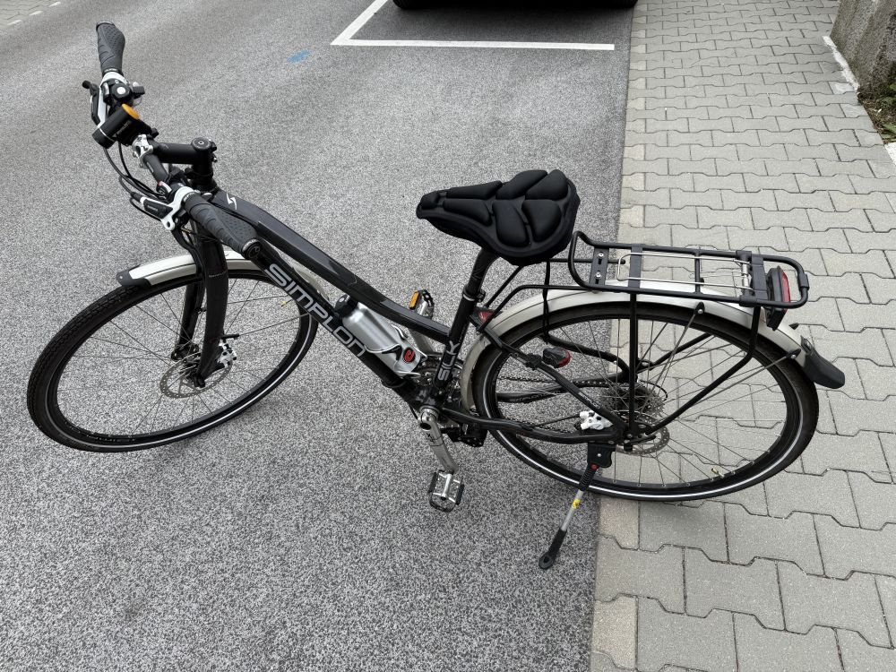 E-Bike SIMPLON CROSSBIKE Damenfahrrad mit Add-Next Sport Set (600W 25km/h)