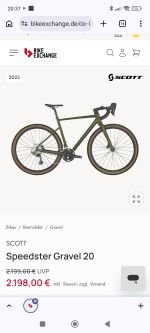 Produktbild 1 von Scott Speedster Gravel 20