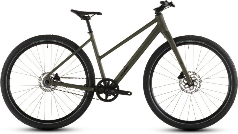 Cube Editor ONE reedgreen´n´black 2026 Trapeze - RH 54 cm